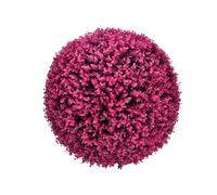 ATYUJKB Boule Artificielle Buis Plante Herbes Jardin Maison Decor 25cm, Plantes Artificielles Interieur, Herbe Balle Artificielle, Boule de Fleur de Plante, Buis Boule de Plante Suspendue