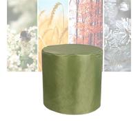 ATYUJKB Housse Salon de Jardin Exterieur Impermeable 60x60cm, 420D Housse de Table Ronde, Housse de Protection Table, Robuste Oxford Tissu pour Ronde Table Chaise Meubles