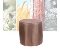 ATYUJKB Housse Salon de Jardin Exterieur Impermeable 80x80cm, 420D Housse de Table Ronde, Housse de Protection Table, Robuste Oxford Tissu pour Ronde Table Chaise Meubles