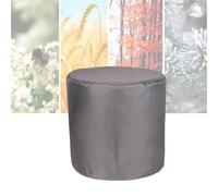 ATYUJKB Housse Salon de Jardin Exterieur Impermeable 90x90cm, 420D Housse de Table Ronde, Housse de Protection Table, Robuste Oxford Tissu pour Ronde Table Chaise Meubles