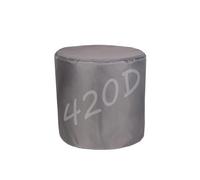 ATYUJKB Imperméable Housse de Protection Table de Jardin 165x110cm, 420D Housse Canapé D'Exterieur Ronde, Housse pour Table de Jardin, Oxford Tissu pour Jardin Salon Et Patio Mobilier