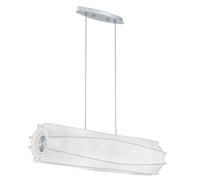 Eglo 91909 Suspension, Métal, E27, Blanc