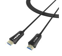 ATZEBE Câble HDMI 4K - 5 m, câble HDMI fibre optique prend en charge Ultra HD 4K à 60 Hz HDR 4: 4 8 bits, 18 Gbps, 3D, ARC, HEC, CEC, HDCP 2.2