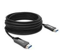 ATZEBE Câble HDMI Fibre Optique-100m, HDMI 2.0 Cable Supporte 4K@60Hz HDR, YUV 4:4:4, Haute Vitesse 18Gbps, HDCP 2.2, 3D