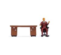 NOCH 16518 Échelle HO Petite Scène: Employé De Bureau Avec Bureau