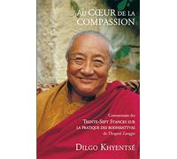 Au coeur de la compassion: Commentaire des Trente-Sept Stances sur la pratique des bodhisattvas