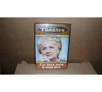 Au Coeur Du Theatre J'ai Deux Mots A Vous Dire