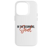 Au Commencement, Dieu Coque pour iPhone 14 Pro