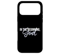 Au Commencement, Dieu Coque pour iPhone 17 Pro Max