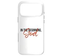 Au Commencement, Dieu Coque pour iPhone 17 Pro Max