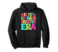 Au Cours de Mes 67 Jours et Plus, Smarter Era Groovy School Milestone Design Sweat à Capuche