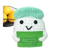 au crochet, balle de golf, en peluche, portable, comme ornement décoratif pour bureau, anniversaire, Noël, maison