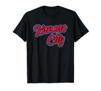 Au cœur du Midwest KCMO - Vintage Kansas City T-Shirt Graphique avec Valeur