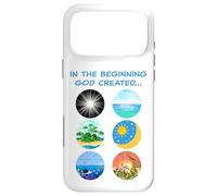 Au début, Dieu a créé : création des Enseignants et des Enfants Coque pour iPhone 17 Pro Max