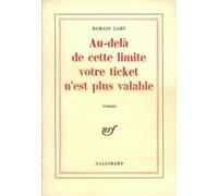 Au-Delà De Cette Limite Votre Ticket N'est Plus Valable