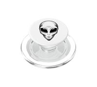 Au-delà de Notre Monde, Visage Extraterrestre Mystique OVNI PopSockets PopGrip pour MagSafe