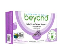 Au-dela des feuilles d'adoucisseur de tissu (80 feuilles) - parfum de lavande - feuilles de sechage a base de plantes ecologiques. Supprime l'adh