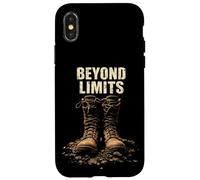 Au-delà des limites de L'Aventure en Plein air Coque pour iPhone X/XS