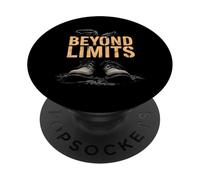 AU-DELÀ des LIMITES Motivationnel PopSockets PopGrip Adhésif