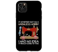 Au départ, il s'agissait d'un Tricot à Motif de Courtepointe Inoffensif Coque pour iPhone 11 Pro Max