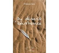 Au désert d'une existence - Moussa Seck - L'harmattan - broché - Poésie