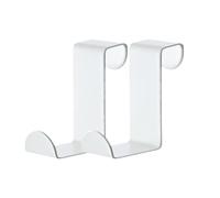 Au-dessus Des Crochets De Porte, Organisateur De Crochets Sans Clous En Forme De Z Pour Armoire, Crochets Utilitaires Ménagers Tower Hanger Pour Chambre À Coucher, Salon, Cuisine, Salle De Bain, Salle