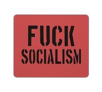 Au Diable Le Socialisme Mousepad Petit Mouse Pad Résistant À Usure Tapis De Souris pour Jeu Travail Ordinateur 25X30Cm