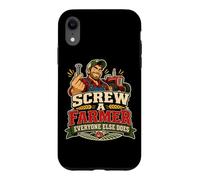 Au Diable Un Fermier, Tout Le Monde Fait Une Blague sur l'agriculture Coque pour iPhone XR