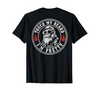 (Au dos) Touche ma barbe et dis-moi que je suis un joli homme-singe T-Shirt