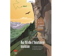 Au fil de l'histoire suisse 11 balades historiques en Suisse orientale et les Alpes. - François Walter - Livreo Alphil - broché - Guide