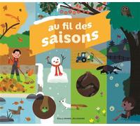 Au fil des saisons - Emmanuelle Kecir-Lepetit - Gallimard jeunesse - cartonné - Document jeunesse dès 3 ans