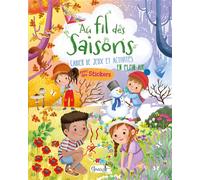 Au fil des saisons - Ilaria Barsotti - Grenouille - broché - Livre-jeu