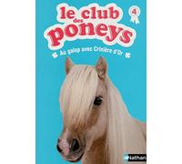 Au galop avec crinière d'or