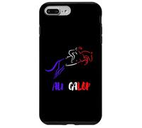Au Galop Cavalier Français Cheval Equitation Made in France Coque pour iPhone 7 Plus/8 Plus