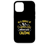 Au milieu d'une approche Craftastrophe avec prudence, Crafters Coque pour iPhone 12/12 Pro