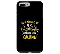 Au milieu d'une approche Craftastrophe avec prudence, Crafters Coque pour iPhone 7 Plus/8 Plus