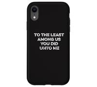 Au moins parmi nous Matthew 25:40 Tim Walz VP 2024 Vote Coque pour iPhone XR