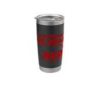 Au Nebraska, le samedi, nous portons du rouge Gobelet isotherme en acier inoxydable double paroi