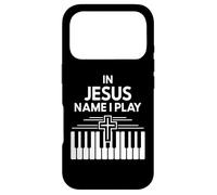 Au nom de Jésus Je Joue - Design chrétien de louange Coque pour iPhone 17 Pro