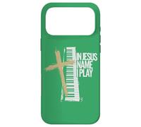 Au nom de Jésus Je Joue - Design chrétien de louange Coque pour iPhone 17 Pro Max