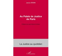 Au Palais de Justice de Paris - Jasna Stark - L'harmattan - broché - Essai