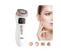 (Au plug)Mini Hifu Machine Ultrasound Rf Tightening Lifting Therapy Ems Facial Beauty Device Firming Anti Wrinkle Lcd Screen Face Salon
