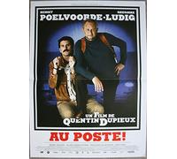 Au Poste ! Affiche Cinéma Originale (Format 53 x 40 cm Pliée) Quentin Dupieux Benoît Poelvoorde Grégoire Ludig 2018