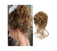 Au quotidien Extensions de cheveux synthétiques ondulés et bouclés, chignon élastique, fausse queue de cheval Postiches(6)