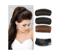 Au quotidien Peigne synthétique for chignon invisible et moelleux, outil de coiffage Postiches(27)