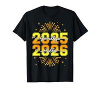 Au Revoir 2025 Bonjour 2026 Bonne Année Nouvel an 2026 T-Shirt