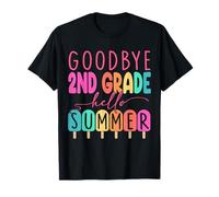 Au Revoir 2e année Bonjour Été 2026 Diplômé de première année T-Shirt