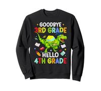 Au revoir, 3e année, bonjour, 4e année, dinosaure drôle, graduation Sweatshirt