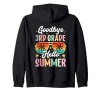 Au revoir 3e année Bonjour d'été Troisième année Sweat à Capuche