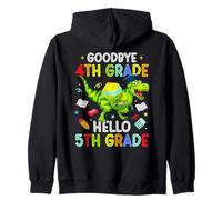 Au revoir, 4e année, bonjour, 5e année, dinosaure drôle, graduation Sweat à Capuche